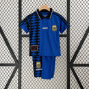 Camiseta Argentina 1994 - Niños (Pantalón Corto Incluido) RETRO - TIENDA LUXSHOP